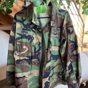Vintage Camo jacket USED oversized